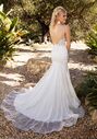 Casablanca Bridal 2380 Julie Mermaid and Trumpet Wedding Dress - thumbnail - 3
