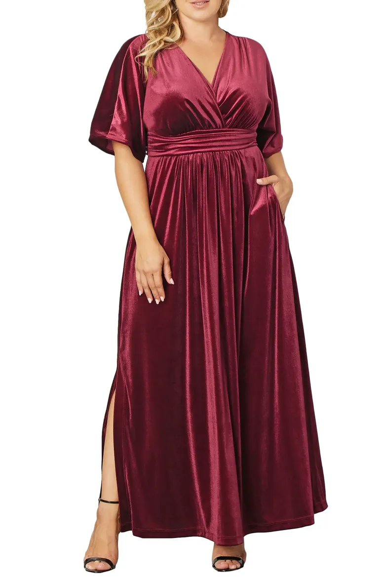 23 Ultra-Stylish Velvet Wedding Guest Dress Picks