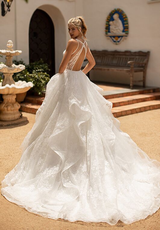 Moonlight Collection J6782 A-Line Wedding Dress - 3