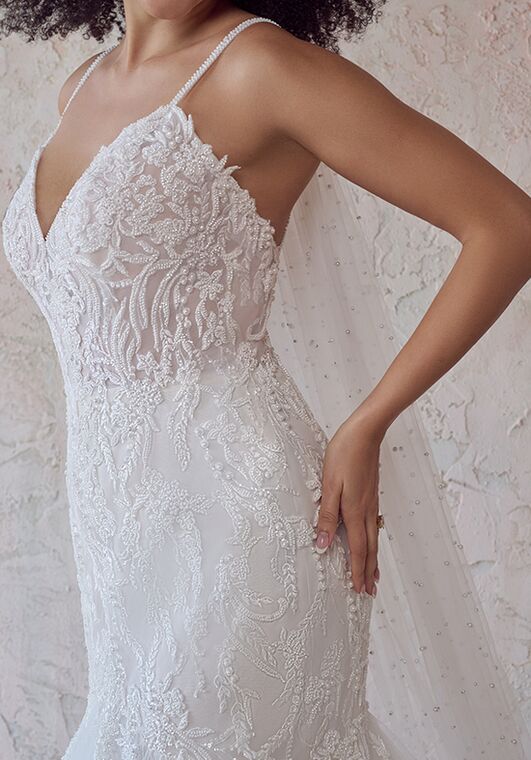 Maggie Sottero GEDDES Fit-and-Flare Wedding Dress - 5