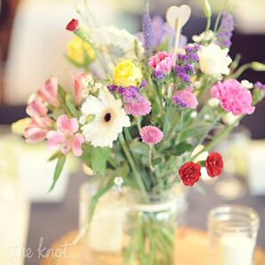 Garden Inspired Centerpieces