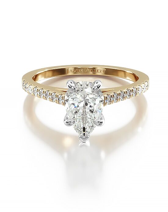 James Allen Pear Cut Engagement Ring - 1