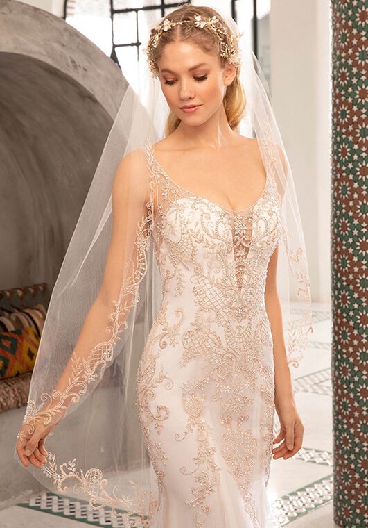 Beloved by Casablanca Bridal BL311 Teagen Mermaid Wedding Dress - 3