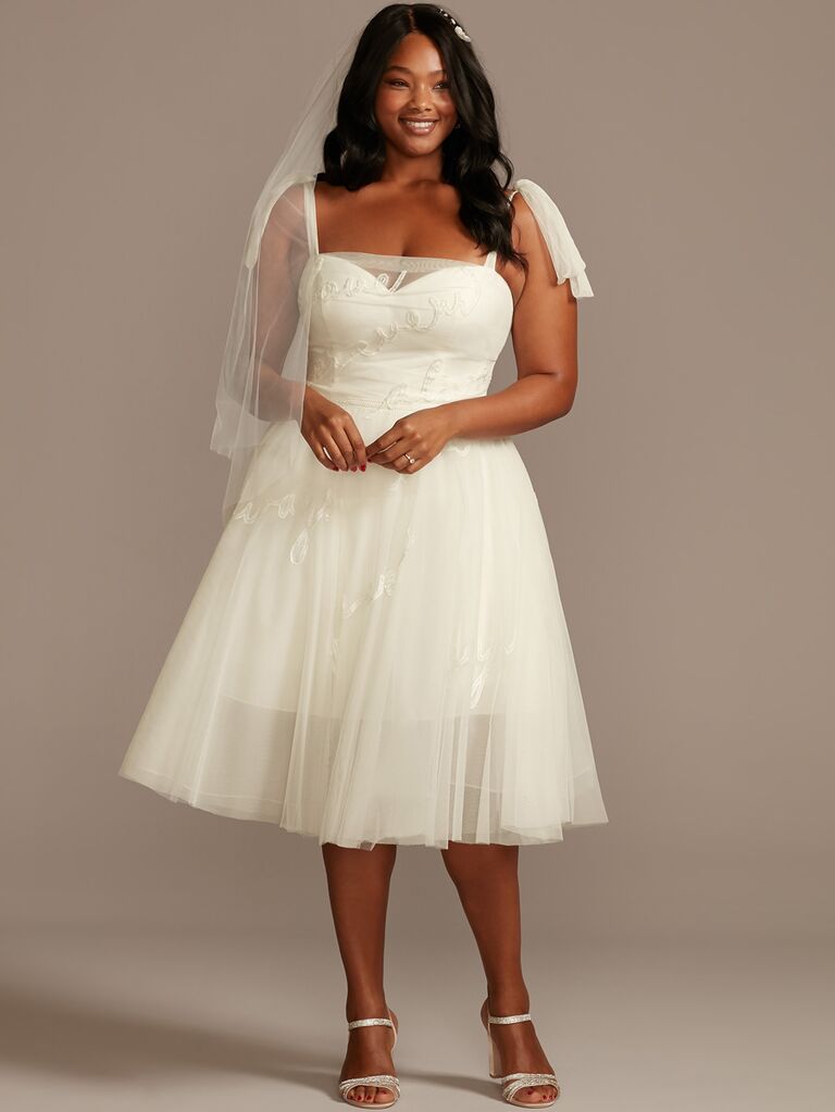 David's Bridal Wedding Dress