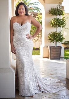 Jasmine Bridal F221065N Mermaid Wedding Dress