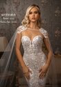 KITTY CHEN FANTINA, H2221 Fit-and-Flare Wedding Dress - thumbnail - 2