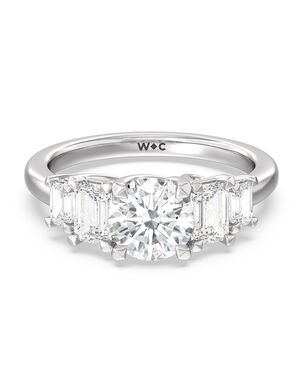 With Clarity Cushion, Emerald, Radiant, Round, Oval Cut Engagement Ring