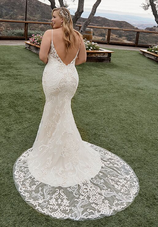 Casablanca Bridal 2424 Brooklyn Mermaid Wedding Dress - 5