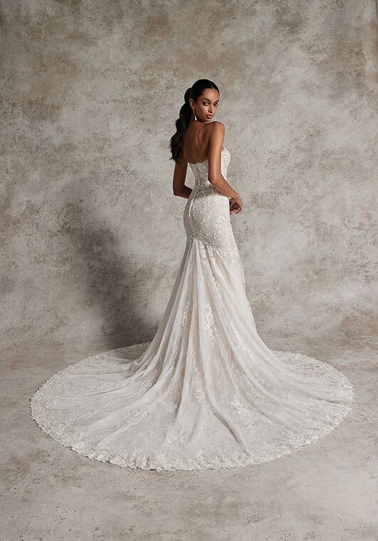 Justin Alexander Signature Yaren Fit-and-Flare Wedding Dress - 3