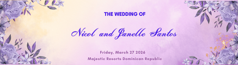 Janelle & Nicol Home Page Banner