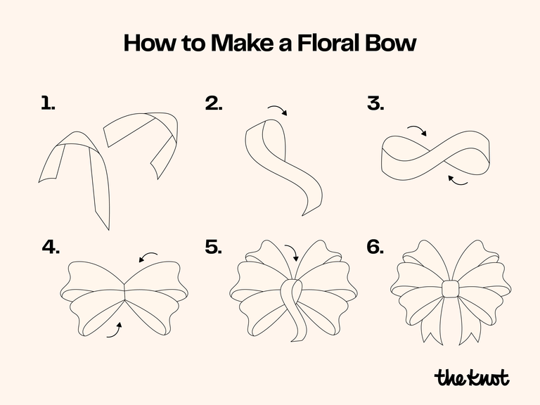 How to make a floral bow