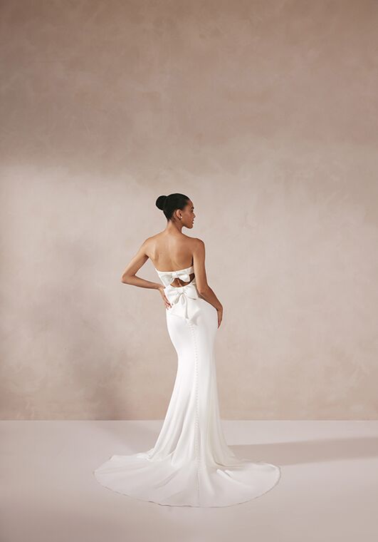 Adore by Justin Alexander Lucy Fit-and-Flare Wedding Dress - 3
