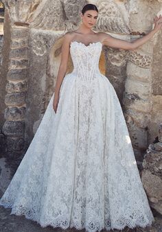 Calla Blanche 125244 Emlyn Ball Gown Wedding Dress