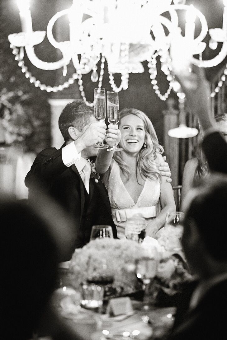 With the help of their Hawaii-based planner, Mackenzie and Tim put together an elegant, French vineyard-inspired celebration with a color palette of white, cream, peach and earthy metallics. The couple chose Maui because of it's convenient distance between their two homes: Australia and the United States.