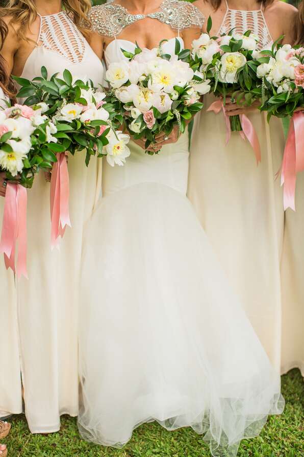 White Bridesmaid Dresses