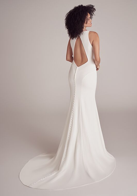 Maggie Sottero MAINE Sheath Wedding Dress - 5