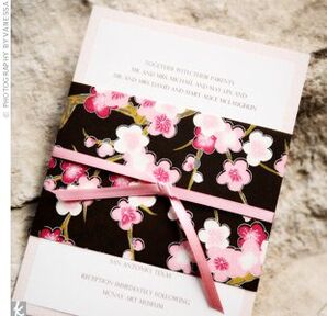 Cherry Blossom Invitations