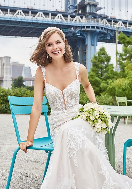 Madison James Jackie Fit-and-Flare Wedding Dress - 4