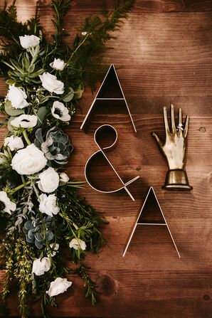 Monogram Metal Letters