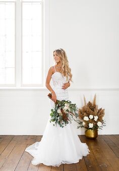 Stella York 7337 Fit-and-Flare Wedding Dress