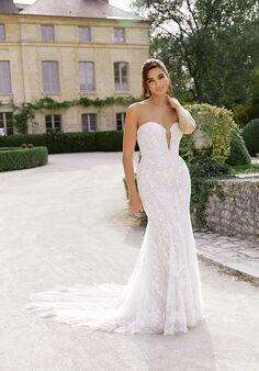 Sincerity Bridal 44528 Fit-and-Flare Wedding Dress