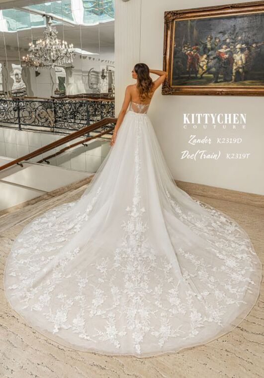 KITTYCHEN Couture ZANDER DEE, K2319 Fit-and-Flare Wedding Dress - 4