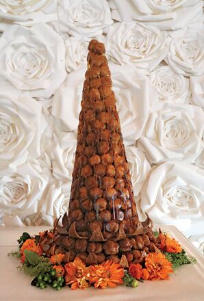 Croquembouche Wedding Cake
