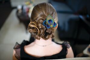 Peacock Hairpin