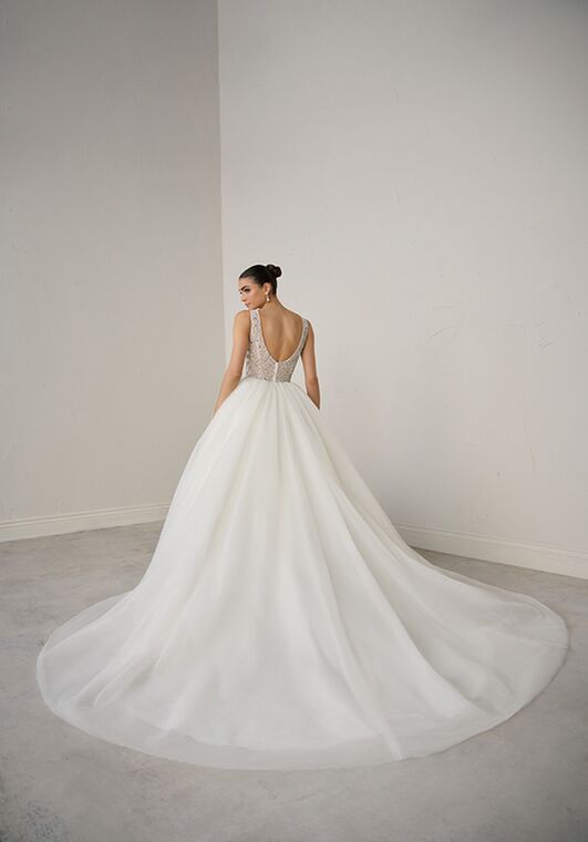 Justin Alexander Signature Marquise Ball Gown Wedding Dress - 7