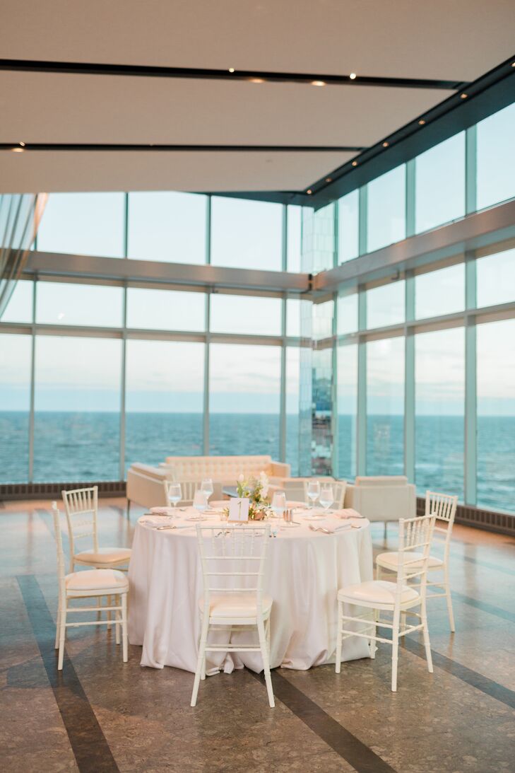 Reception Table at One Atlantic in Atlantic City, New Jersey