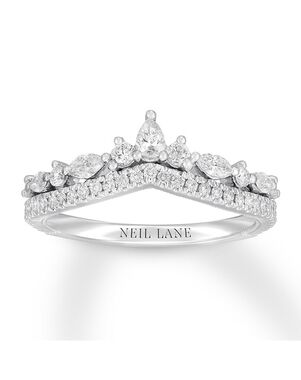 Kay Jewelers Neil Lane Diamond Anniversary Band 1/2 ct tw 14K White Gold White Gold Wedding Ring