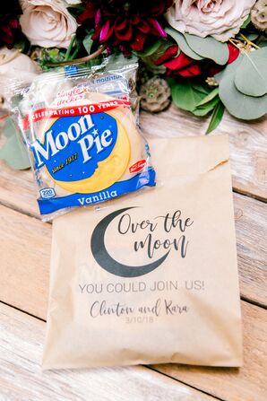 Moon Pies Played Into the Wedding's Celestial Theme