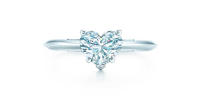 Heart Shape diamond engagement ring