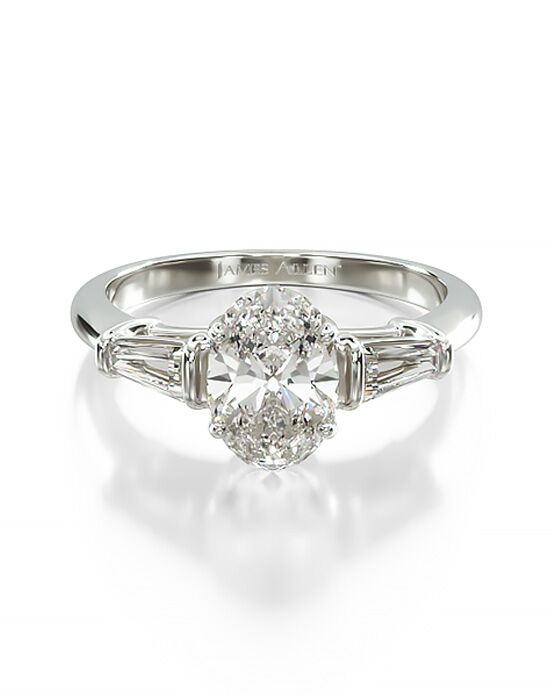 James Allen Oval Cut Engagement Ring - 1