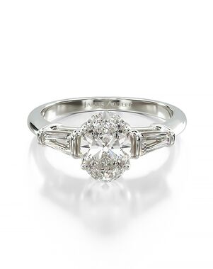 James Allen Oval Cut Engagement Ring