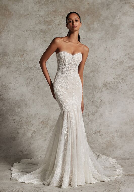 Justin Alexander Signature Yaren Fit-and-Flare Wedding Dress - 4