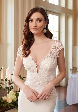 Sincerity Bridal 44297 Fit-and-Flare Wedding Dress