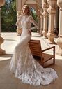 PRONOVIAS LOIRE Mermaid and Trumpet Wedding Dress - thumbnail - 1
