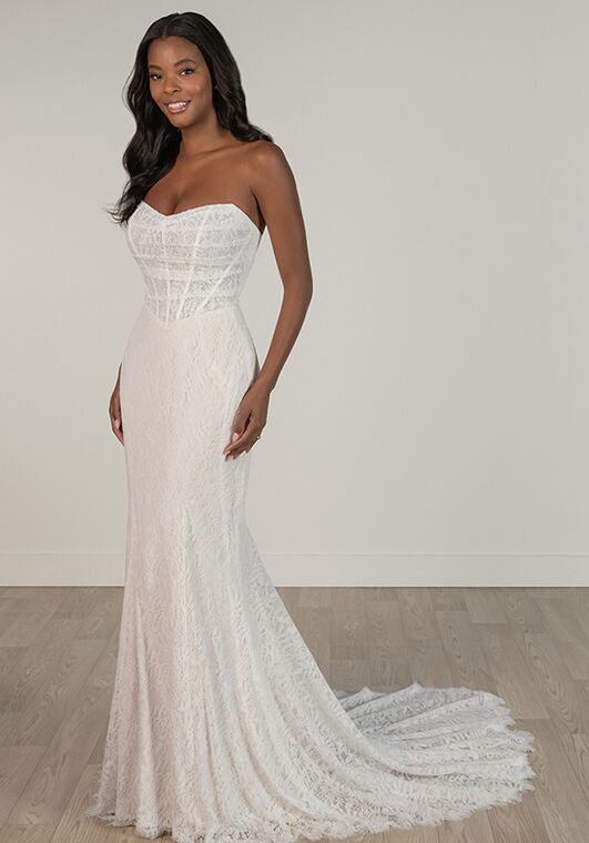 Stella York SY8086 Fit-and-Flare Wedding Dress - 2