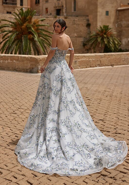 Moonlight Couture H1561 A-Line Wedding Dress - 2
