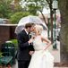 Rainy-Day Wedding Umbrella Photos