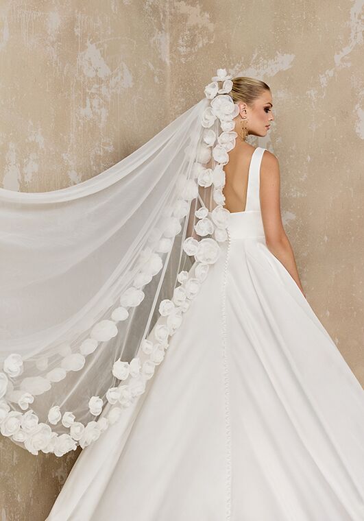 Justin Alexander Signature Whitman A-Line Wedding Dress - 3