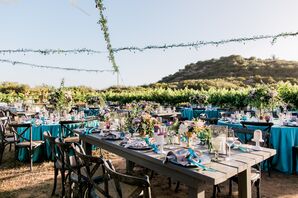 Rustic-Modern Vineyard Reception