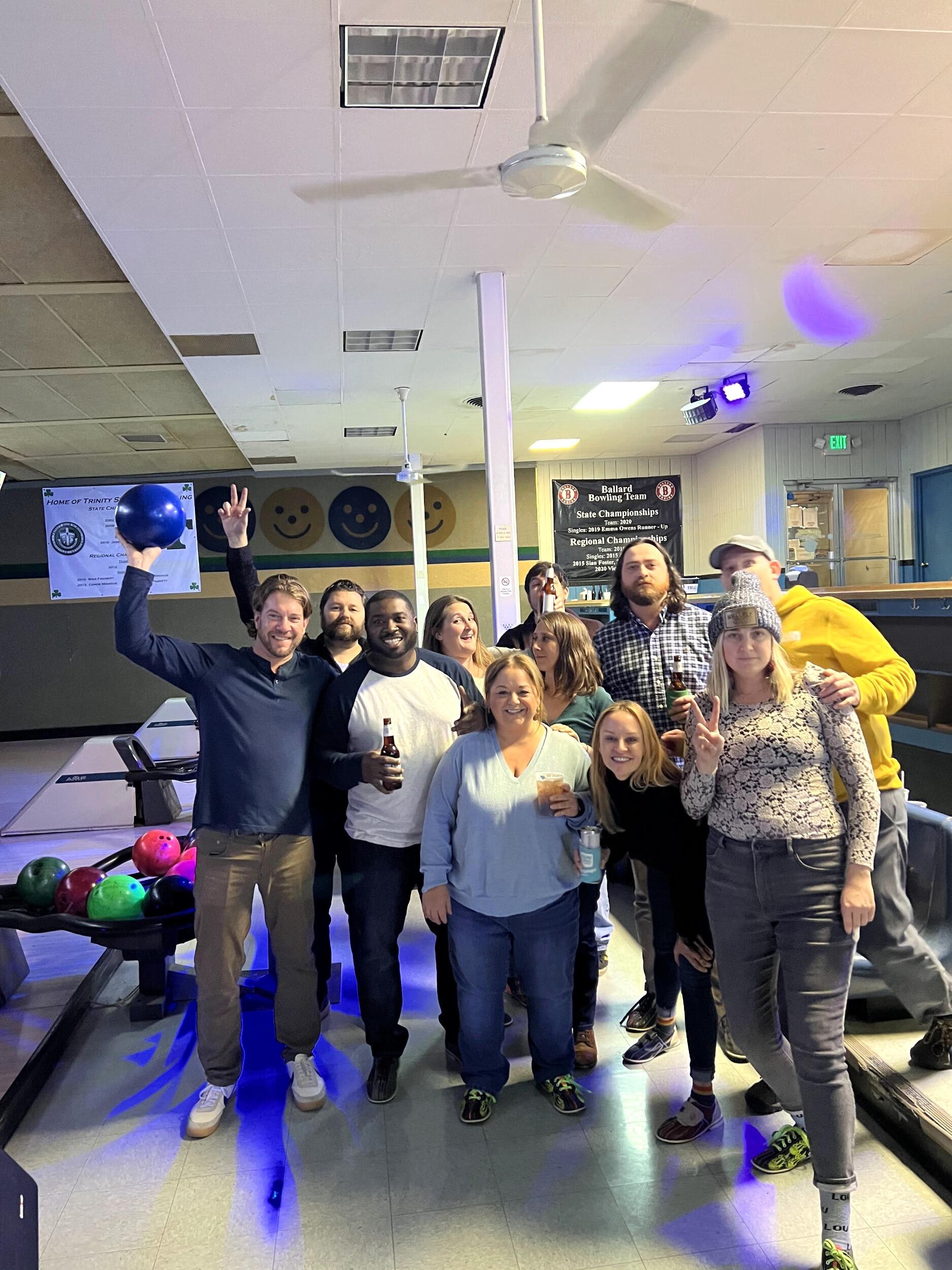 Birthday Bowling with Treavor