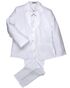 Little Tuxedos "Princeton" Kids White Tuxedo (5-Piece Set) Flower Girl Dress and Ring Bearer Outfit - thumbnail - 1