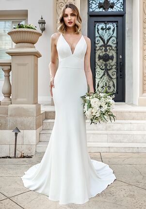 Jasmine Couture T232051 Fit-and-Flare Wedding Dress