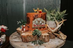 Groom's Cake with Hunting Theme