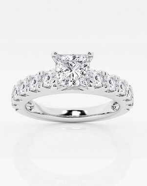 Grown Brilliance Princess Cut Engagement Ring