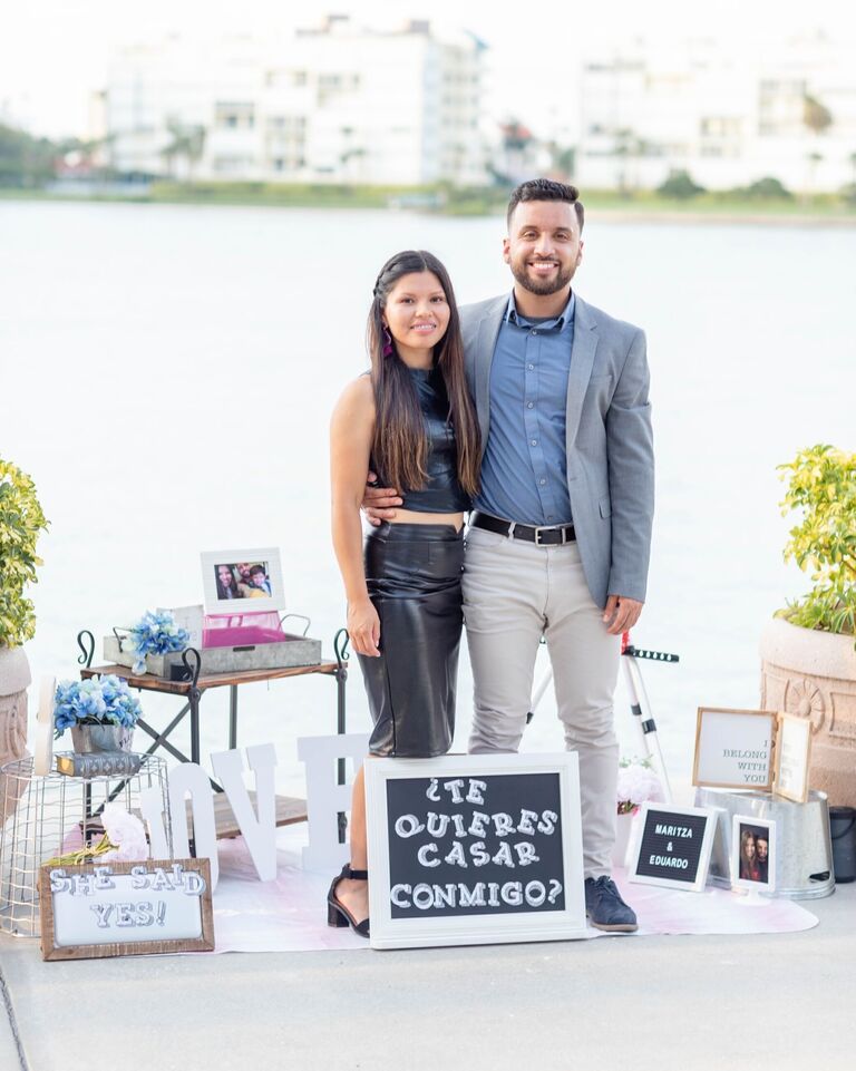 Maritza & Eduardo Home Page Banner