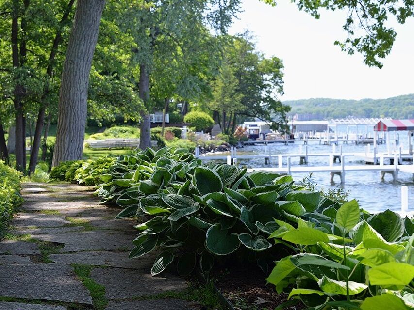 Picture of Lake Geneva Shore Path